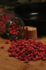 organic red peppercorns